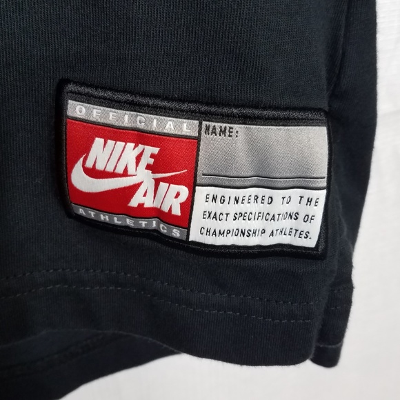 Nike Air Mens Black Long Sleeved Pull-on Shirt - Picture 6 of 7